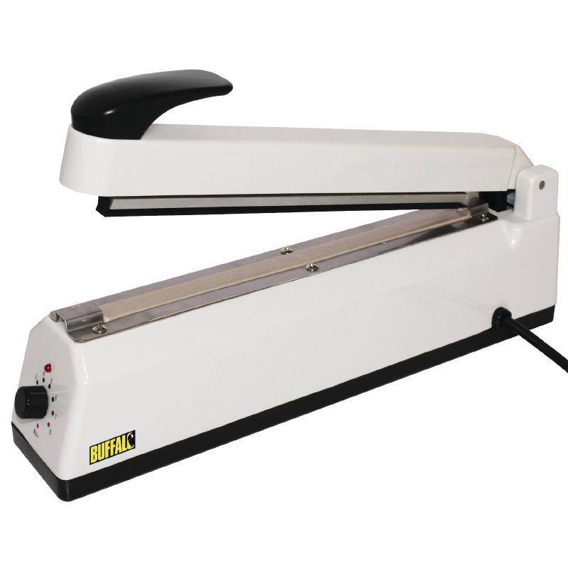 Sellador de bolsas de plástico 300mm Buffalo Sellador de bolsas de plástico 300mm Buffalo