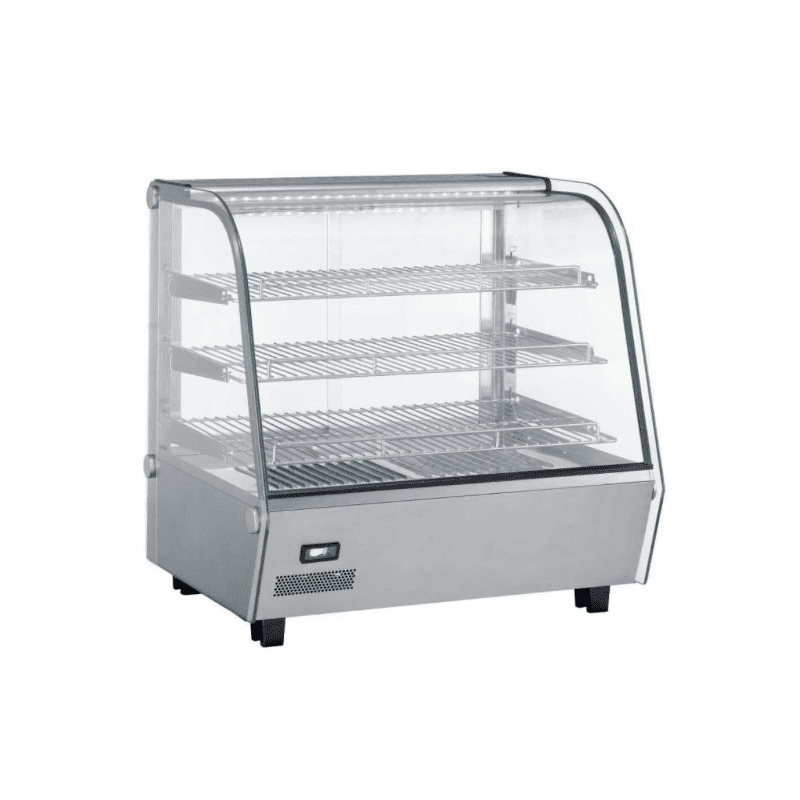 Vitrina caliente sobremostrador 120 litros Negro Vitrina caliente sobremostrador 120 litros Negro