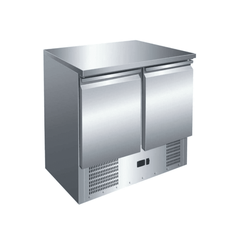Mesa fría refrigerada 2 puertas - De preparación Mesa fría refrigerada 2 puertas - De preparación